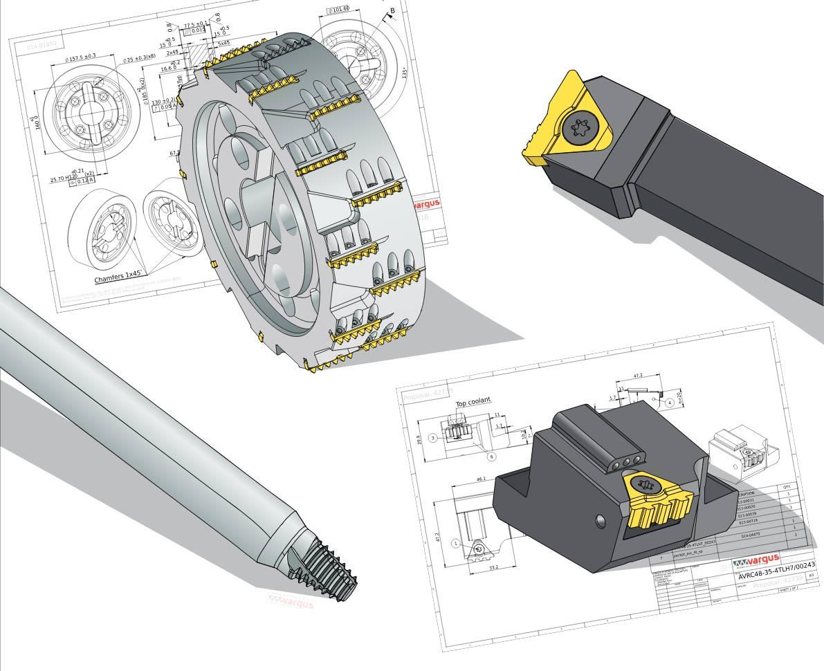 Carbide Tipped Custom Cutter Disc