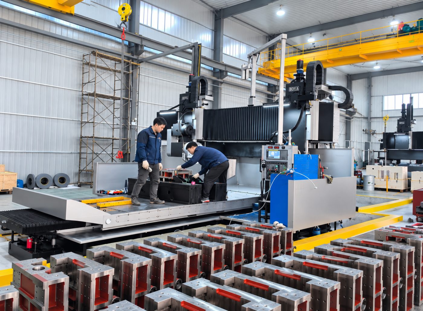 Boya Gantry Machining Workshop