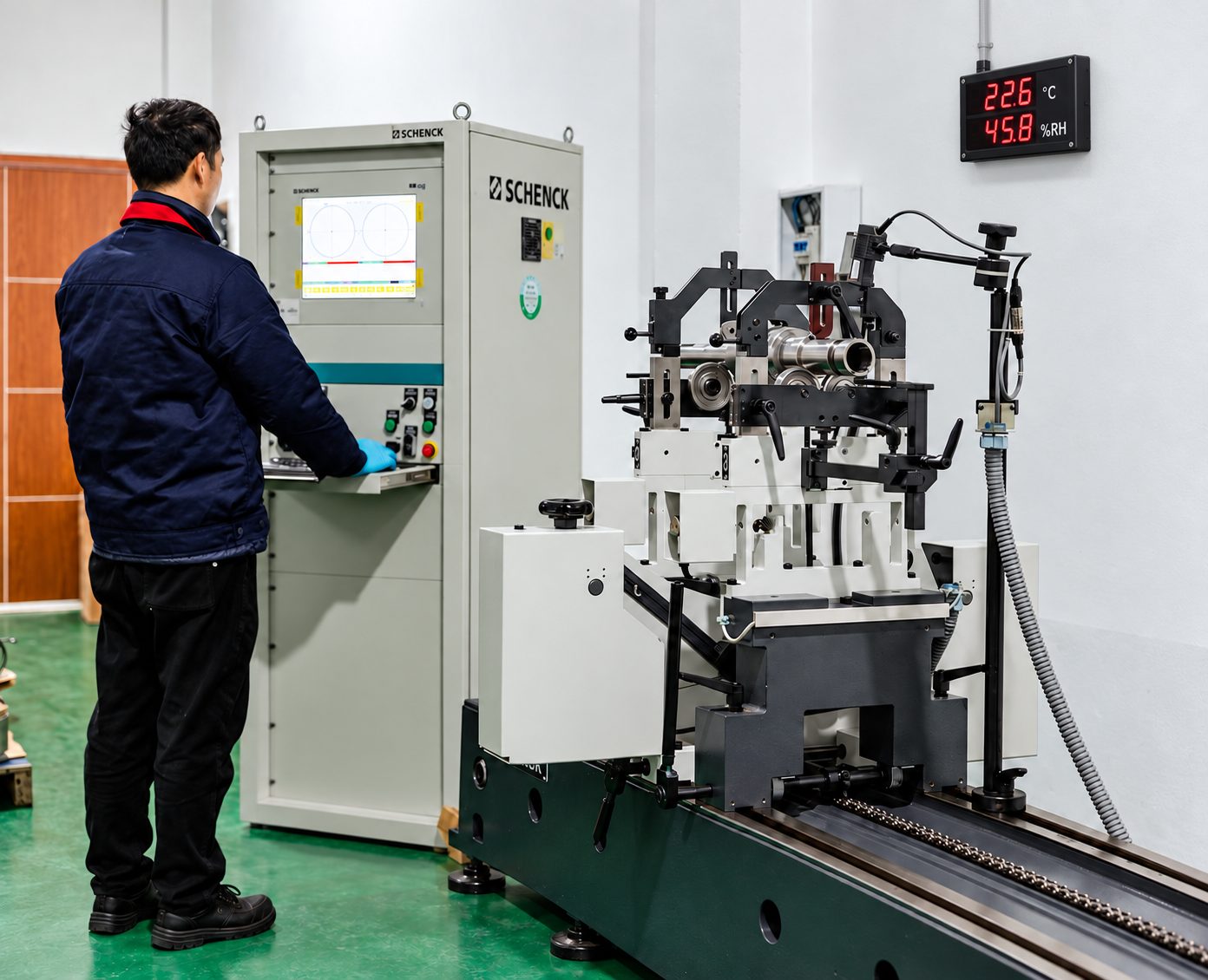 Schenck (Germany) Component Dynamic Balancing Tester