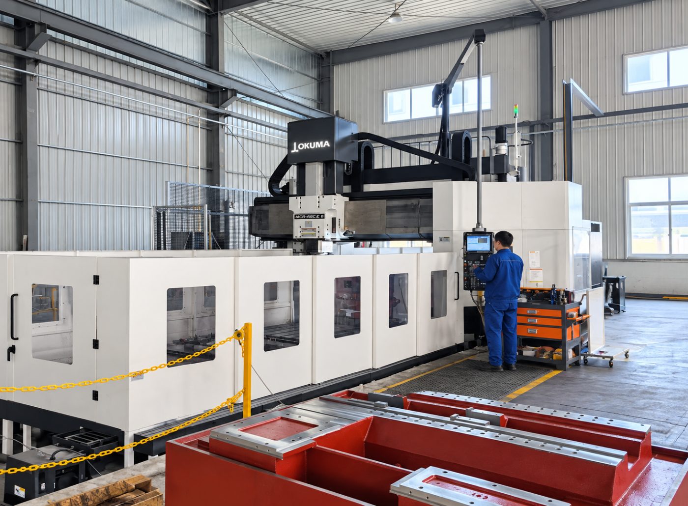 Okuma Gantry Machining Workshop (Japan)