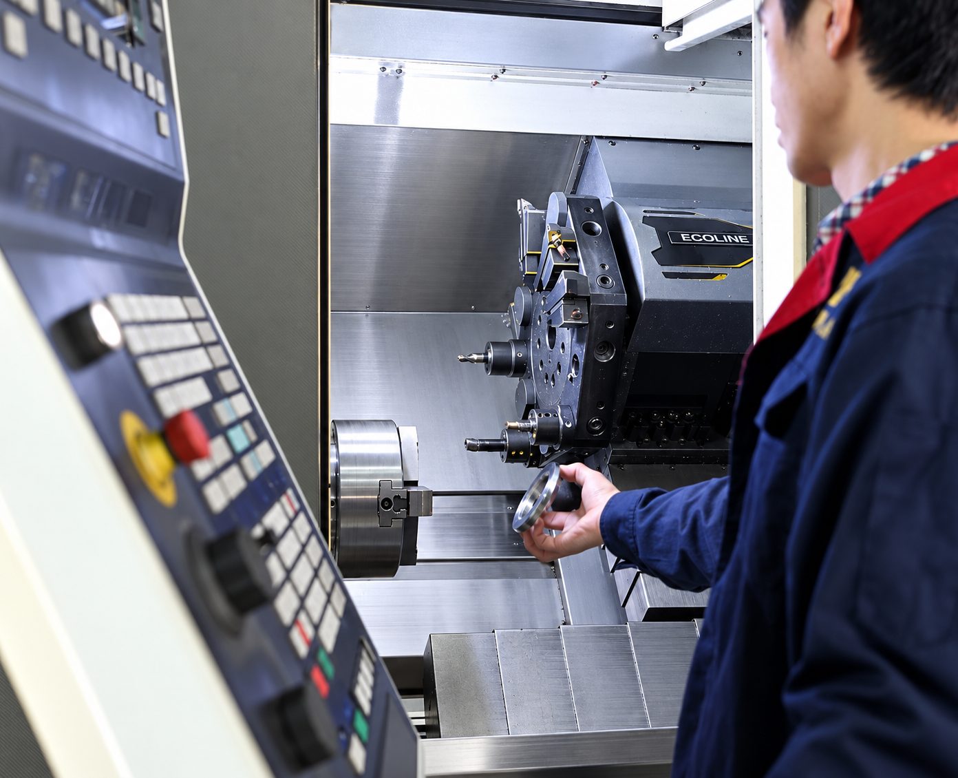DMG CNC Lathe Machining Workshop